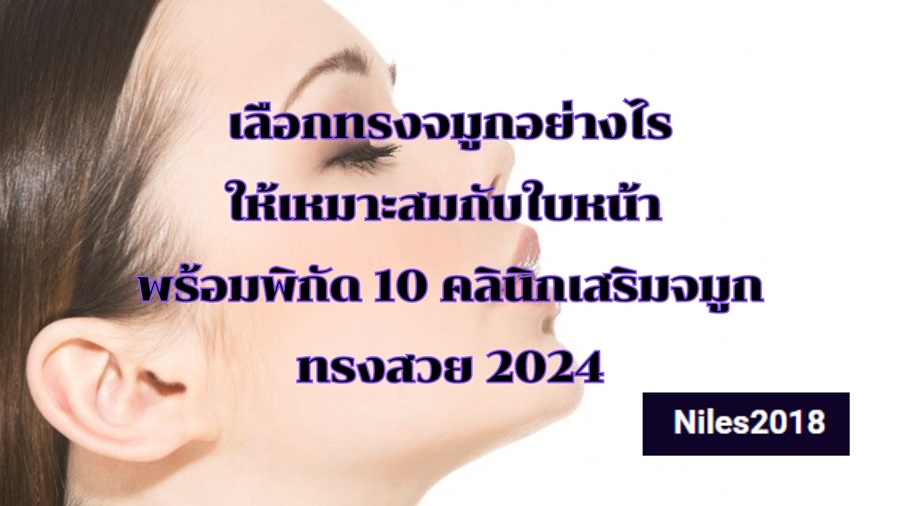 ทรงจมูกมีกี่ทรง? เลือกทรงจมูกอย่างไรให้เหมาะสมกับใบหน้า พร้อมพิกัด 10 คลินิกเสริมจมูกทรงสวย 2024